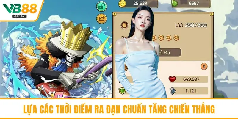 Lựa các thời điểm ra đạn chuẩn tăng chiến thắng Lựa các thời điểm ra đạn chuẩn tăng chiến thắng